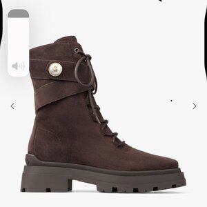 Jimmy Choo Brown Size 8 Suede Boots